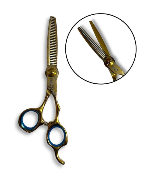 [PL-100059-41] Tijera DORADA CEBRA para entresacar N`41  ELOISE