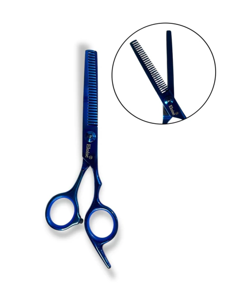 [PL-061260-7] Tijera AZUL para entresacar N`7  ELOISE