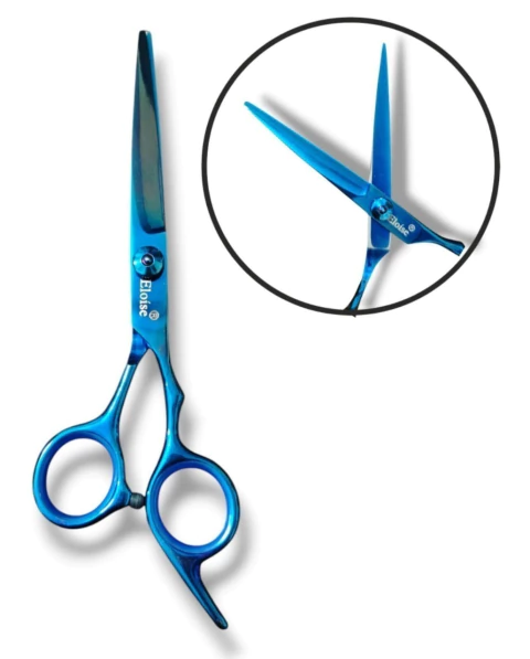 [PL-061260-8] Tijera recta azul N`8  ELOISE