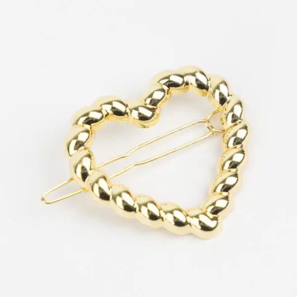 [PG-B-3632-43-X3] broche para pelo corazones (Pack X3)