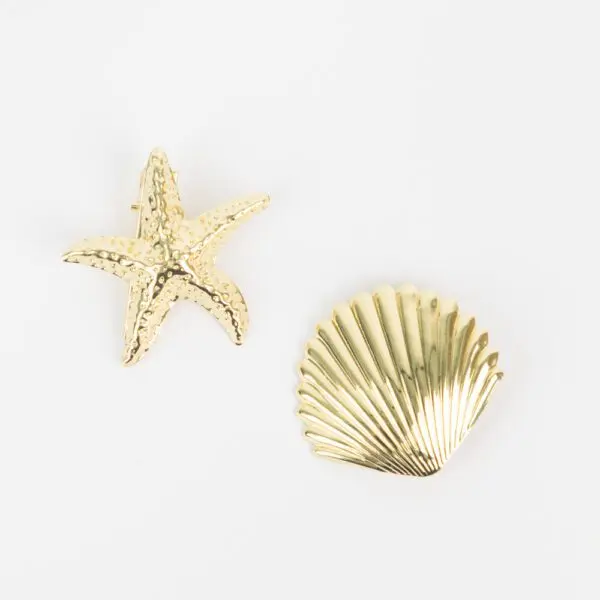 broche para pelo caracol y estrella