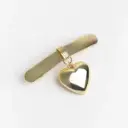 broche para pelo dorado corazon