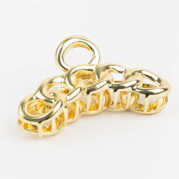 broche para pelo dorado 