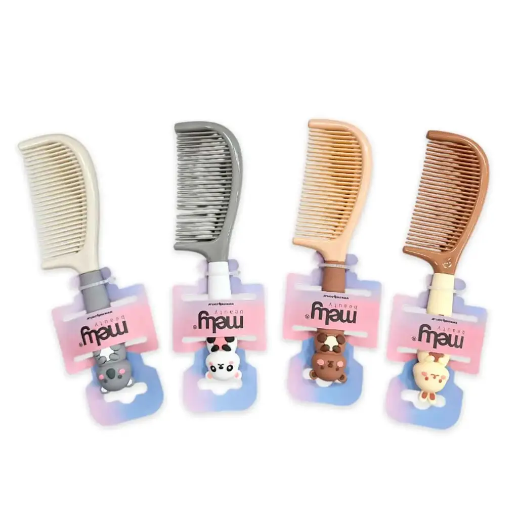 [PM-BA06A1009] Peine infantil con animalitos MELY___PACK X6