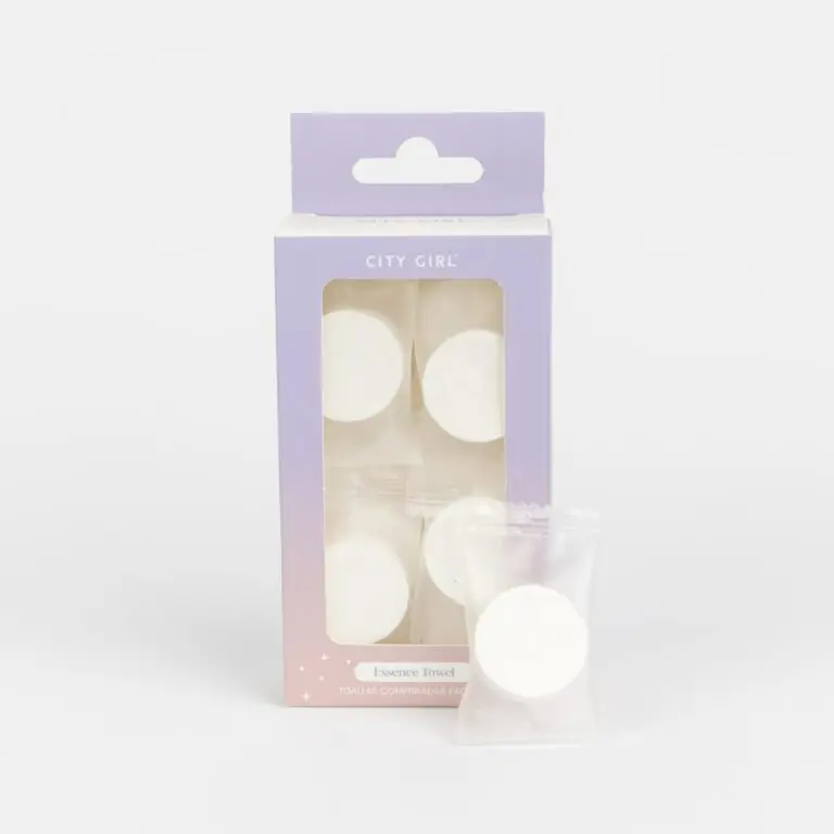 KIT X12 TOALLAS COMPRIMIDAS CITY GIRL 