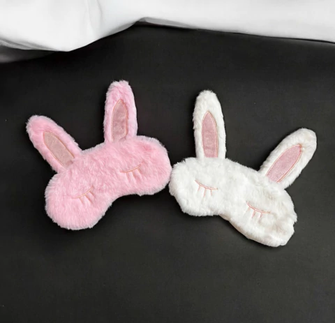 antifaz de peluche conejo surtido 