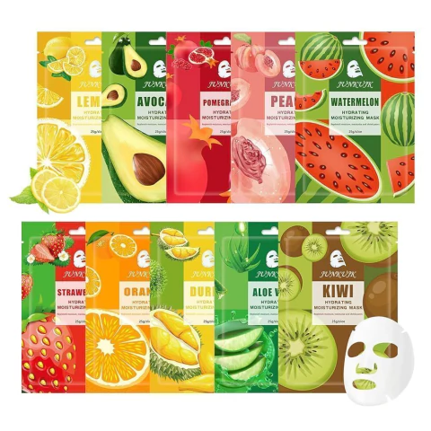 mascarillas frutales surtido 