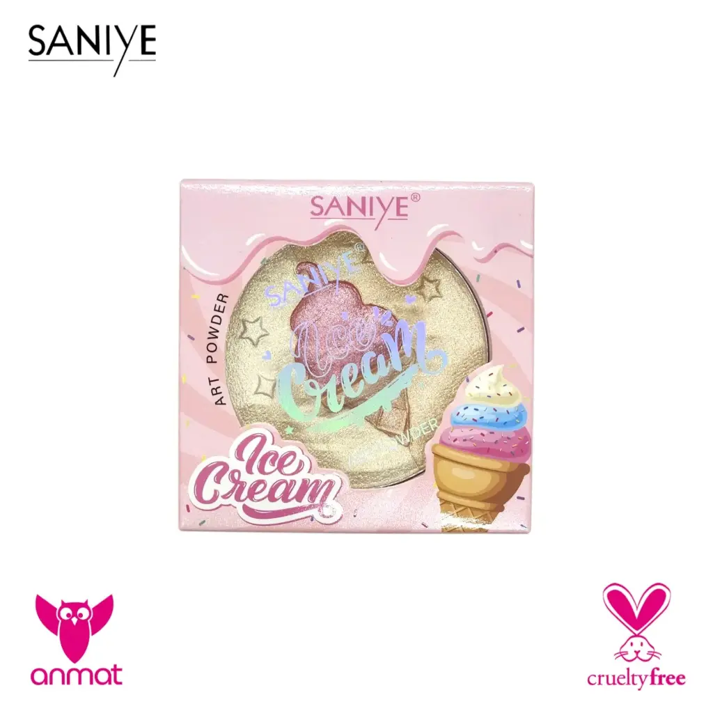 [SSY-E0183] Iluminador en polvo Ice Cream SANIYE (Unidad)