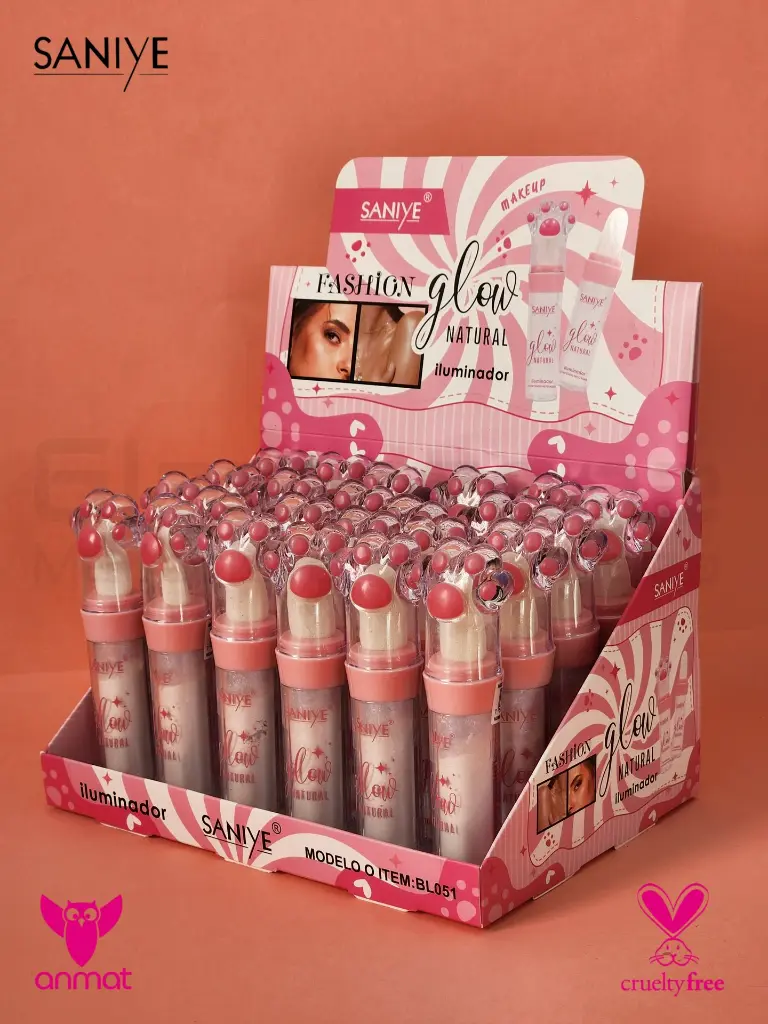 [SSY-Bl051-C] Iluminador polvo de hadas Glow Natural SANIYE (Caja X24)
