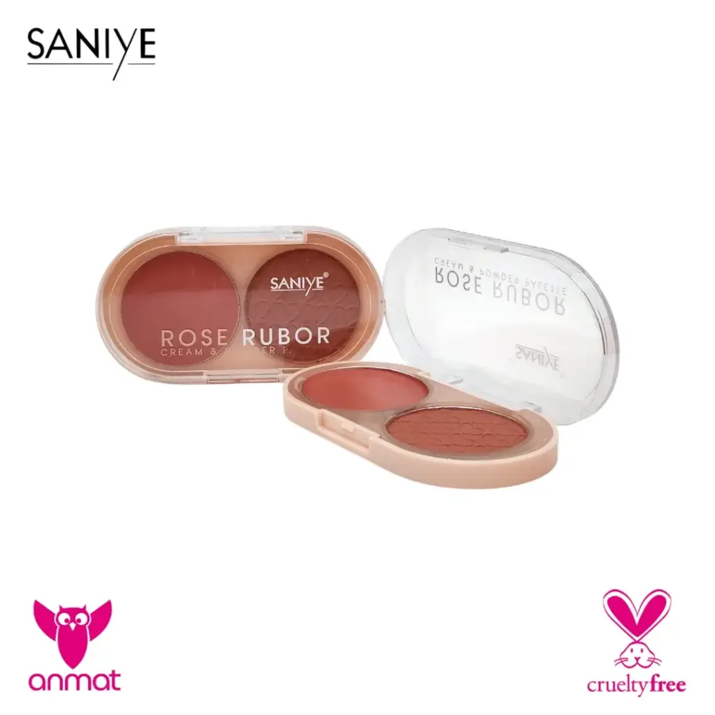 [SSY-E0246] paleta de rubores Rose SANIYE (Unidad)