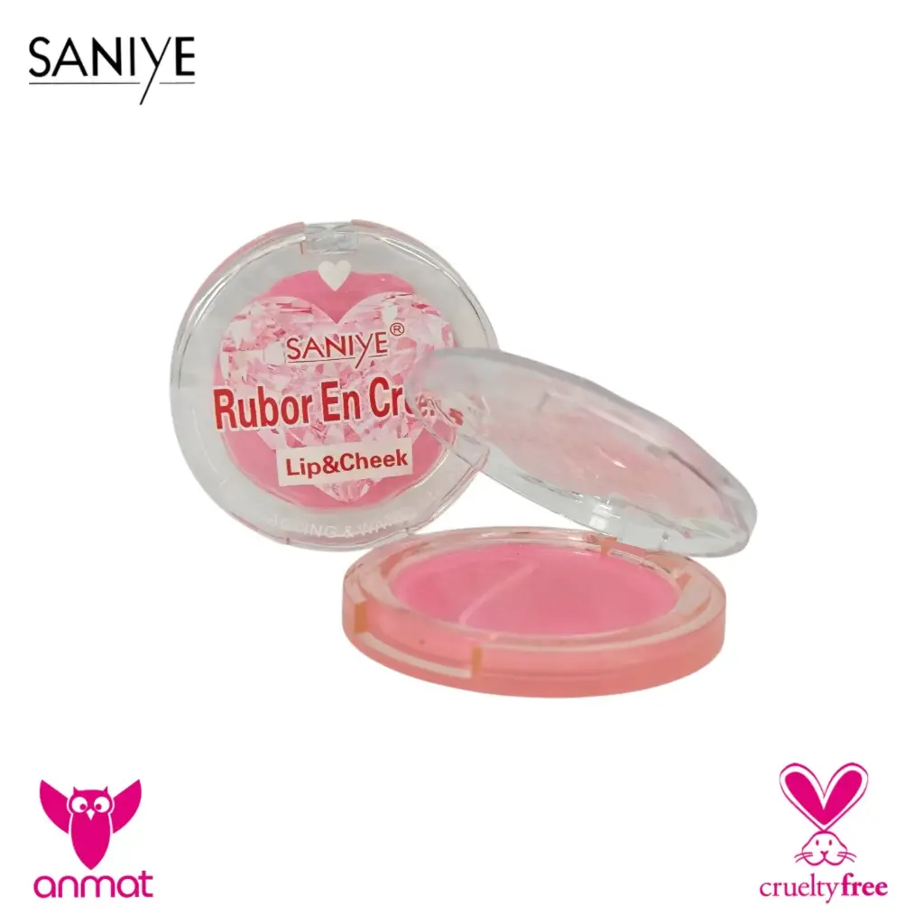[SSY-R1314] rubor en crema Lip & Cheek SANIYE (Unidad)