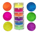 Polvo neon para uñas y maquillaje 6 Pcs___PACK X6 