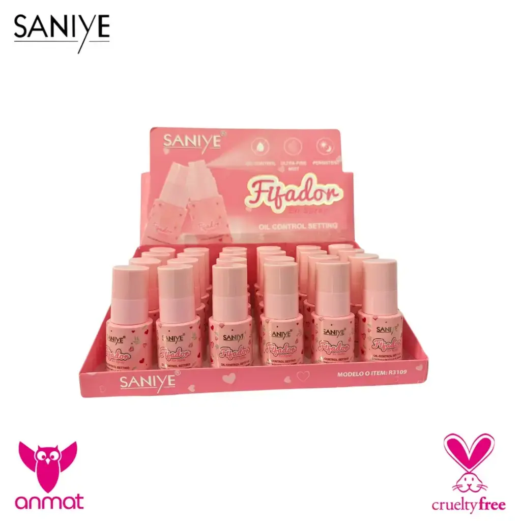 fijadores en Spray SANIYE