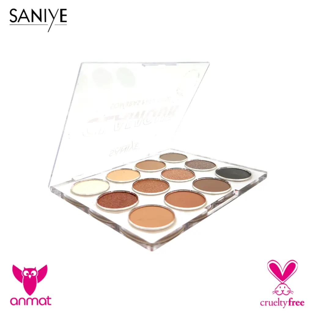 [SSY-E1265] paleta de sombras Glamour SANIYE (Unidad)