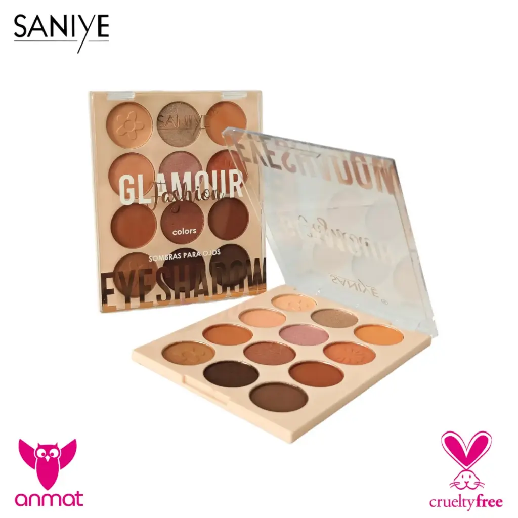 [SSY-E1267] paletas de sombras para ojos Glamour Fashion SANIYE (Unidad)