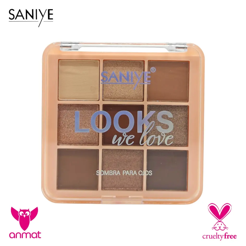 [SSY-E0950] paletas de sombras para ojos Looks We Love SANIYE (Unidad)