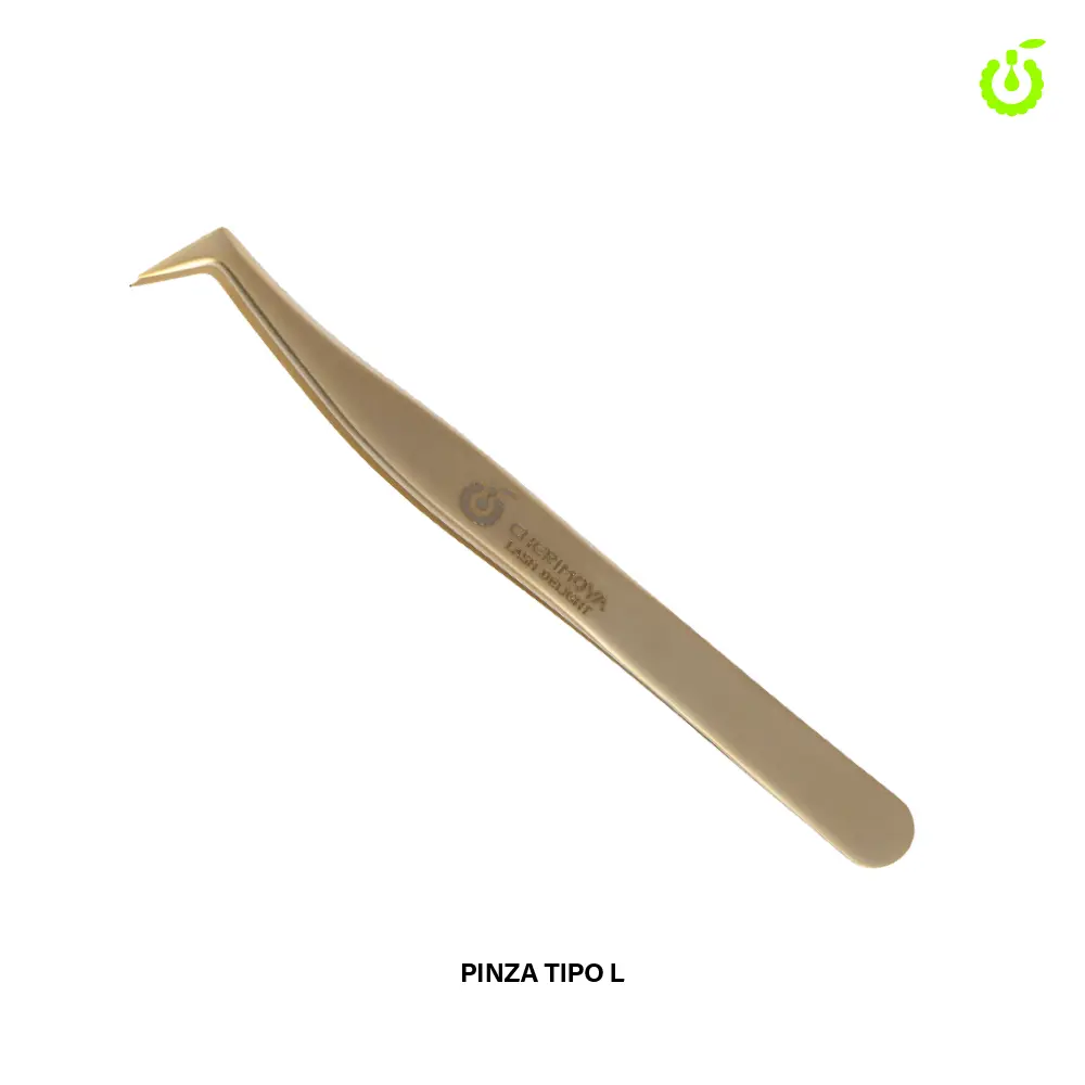 Pinza Dorada Rusa lisa L Cherimoya ___ PACK X12