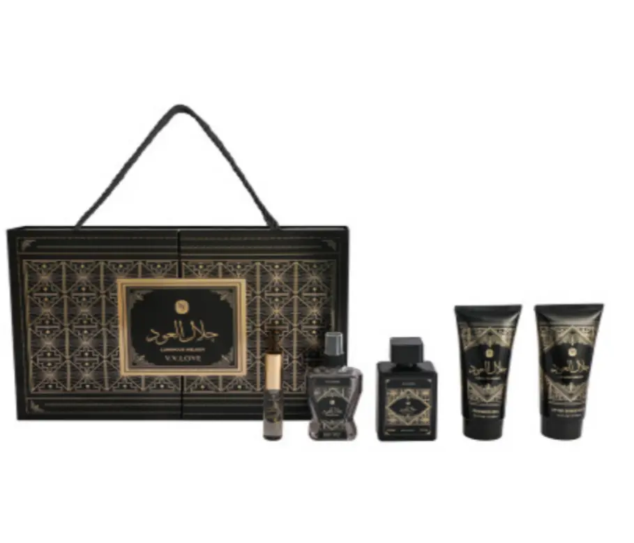 kit de colonias + cremas Lataffa Out for Glory