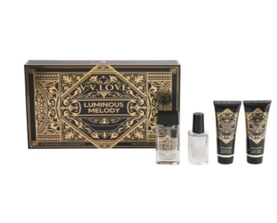 kit de colonias + cremas Luminous Melody