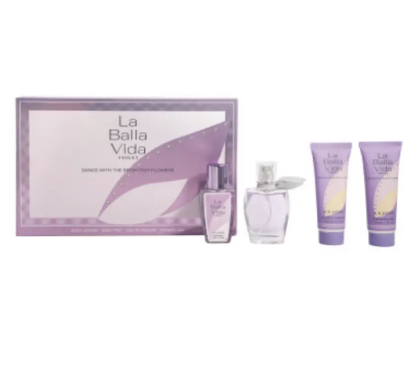kit de perfumes + cremas La Balla Vida