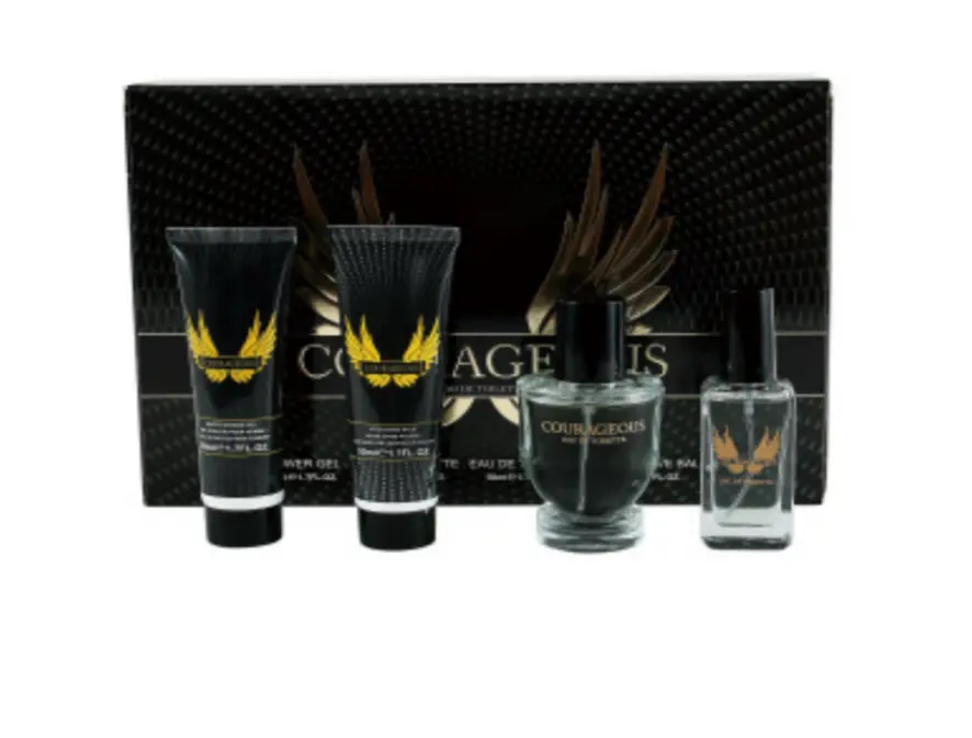 kit de colonias + cremas Corageous