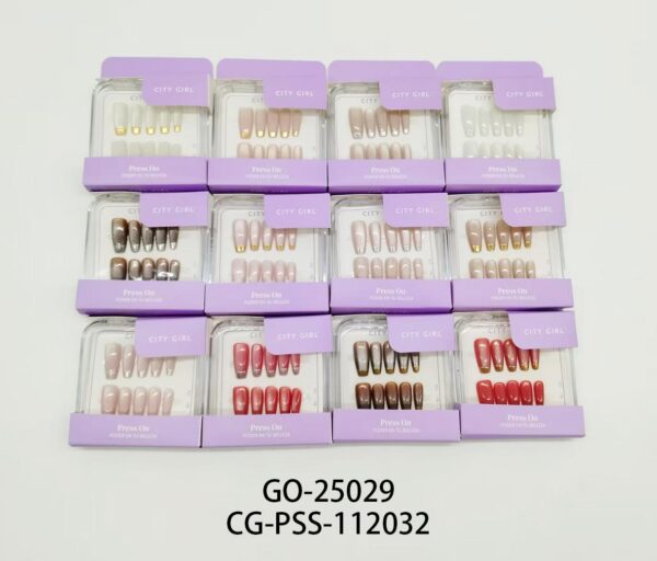 [PG-GO-25029/112032] press on ballerina larga con francesita 