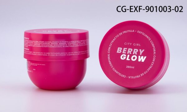 berry glow exfoliante corporal city girl – 280ml