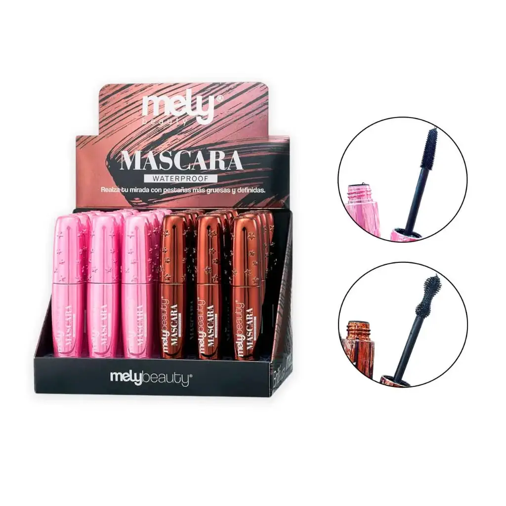 Mascara de pestañas tapa estrellas MELY___ CAJA X24PCS 