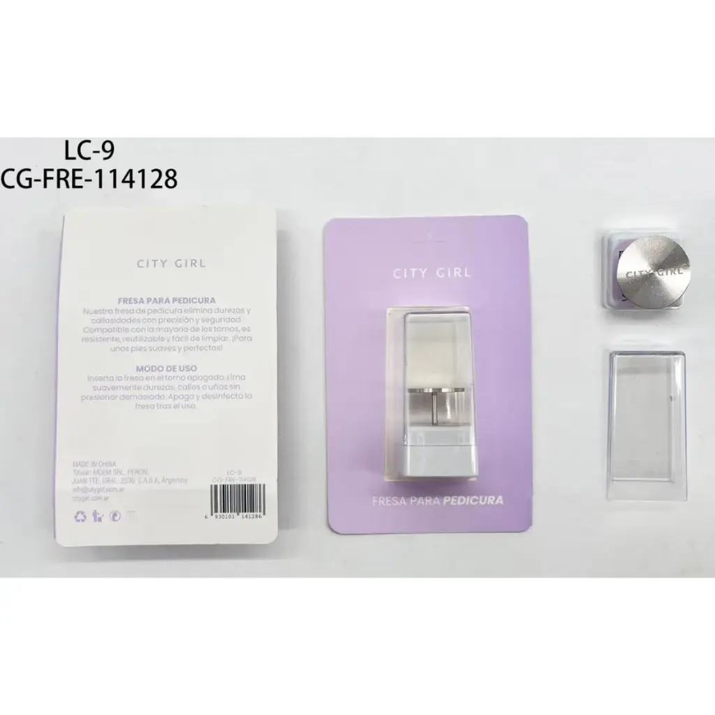 FRESA PARA PEDICURA CITY GIRL