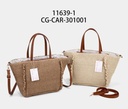CARTERA TEJIDA PLAYERA CITY GIRL