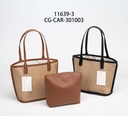 CARTERA TEJIDA PLAYERA CITY GIRL