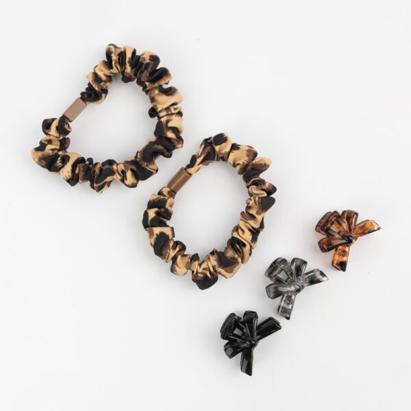 COLITA + BROCHES ANIMAL PRINT 