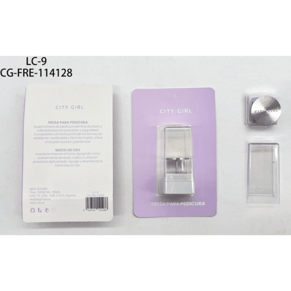 FRESA PARA PEDICURA CITY GIRL
