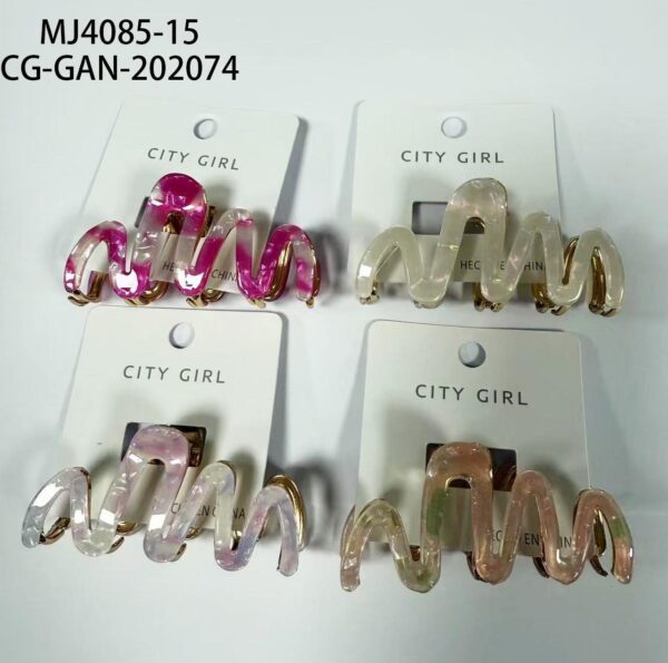 MINI BROCHE DE PELO CITY GIRL