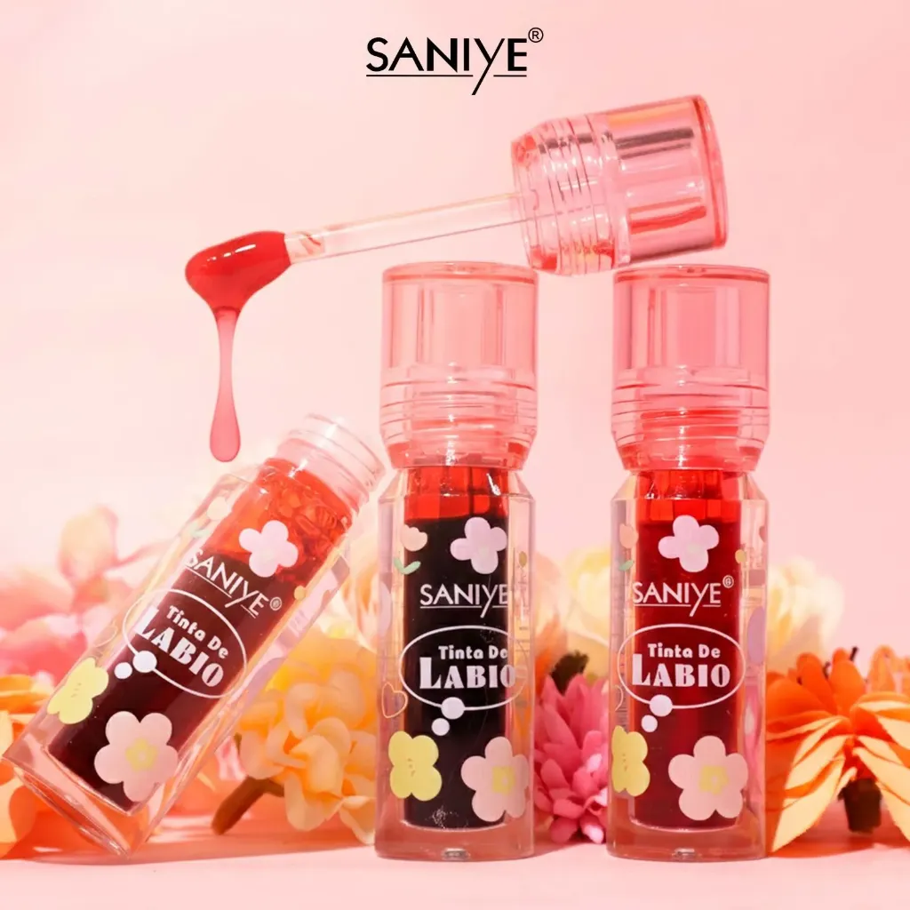[SSY-L1403] Tintas Labiales flores SANIYE (Unidad)