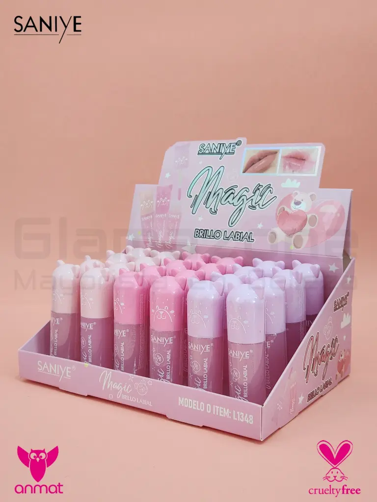 [SSY-L1348-C] brillo labial Magic SANIYE (Caja X24)