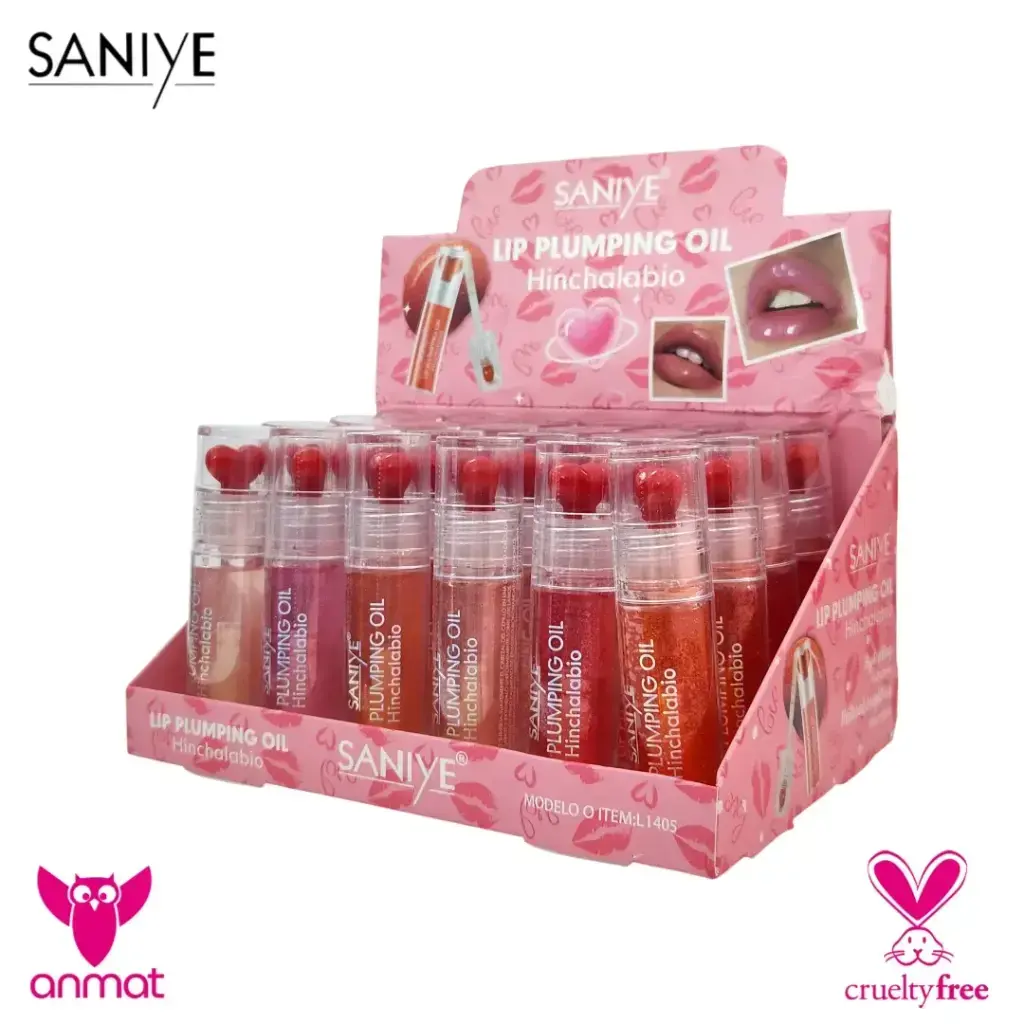 [SSY-L1405-C] brillos labiales plumpers SANIYE (Caja X24)