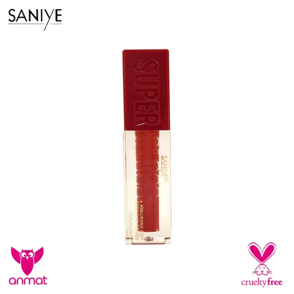 labial líquido Super Gloss SANIYE  (Unidad)
