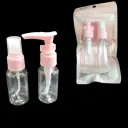 set X2 frascos viajes para rellenar accesorios