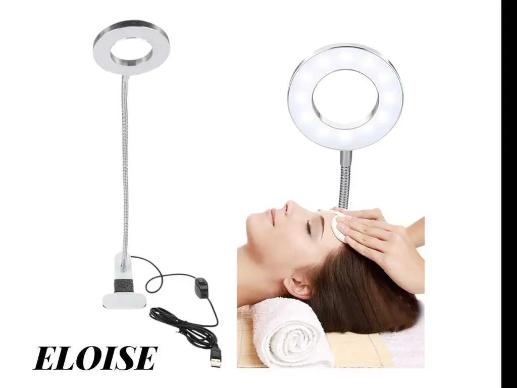 Lampara 24 LED USB clip