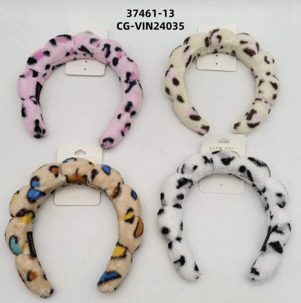 vincha animal print city girl