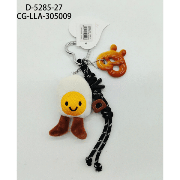 LLAVERO CHARM HUEVO CON PATITAS 