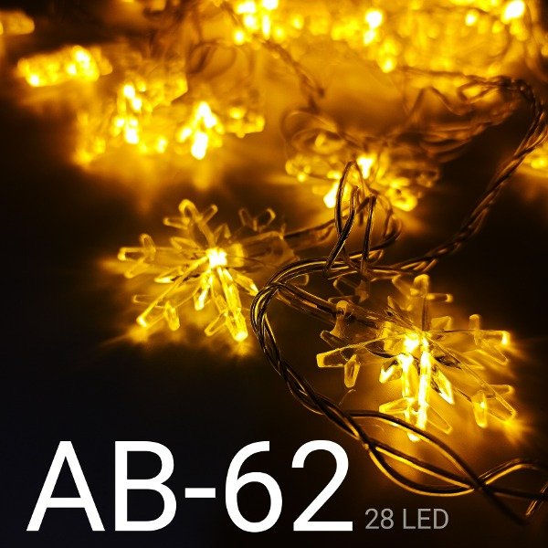 luz de navidad 28led