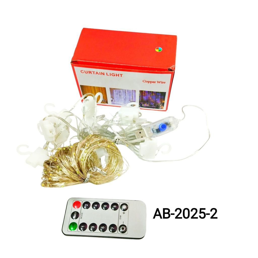 [PY-AB-2025-2 ] luces decorativas navidad x1u. multicolor