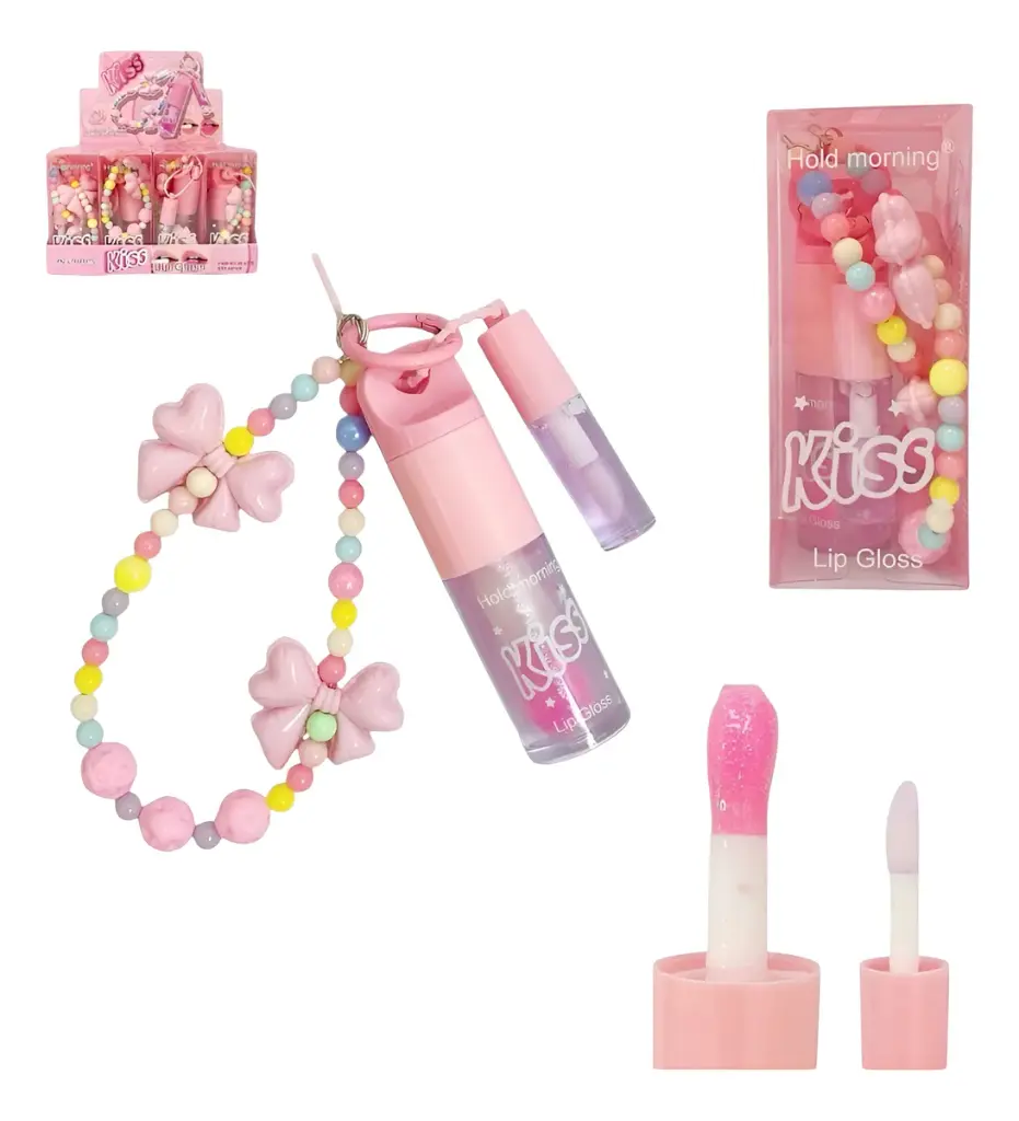 [PY-HL6178] Brillo labial + mini labial Kiss