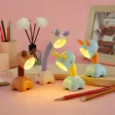 lámpara luz de noche magnética flexible animales  