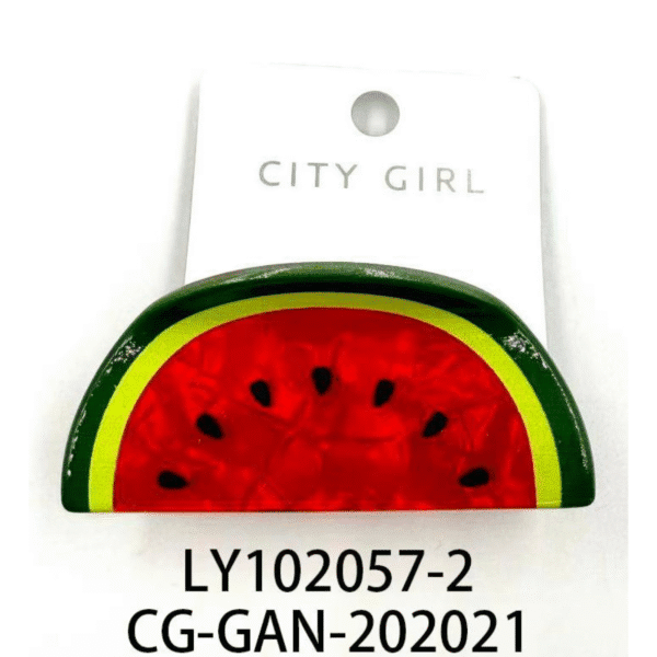 broche de pelo sandia