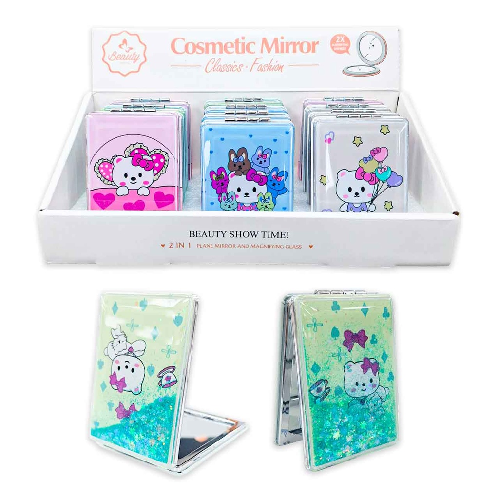 ESPEJO DE CARTERA RECTANGULAR OSITA