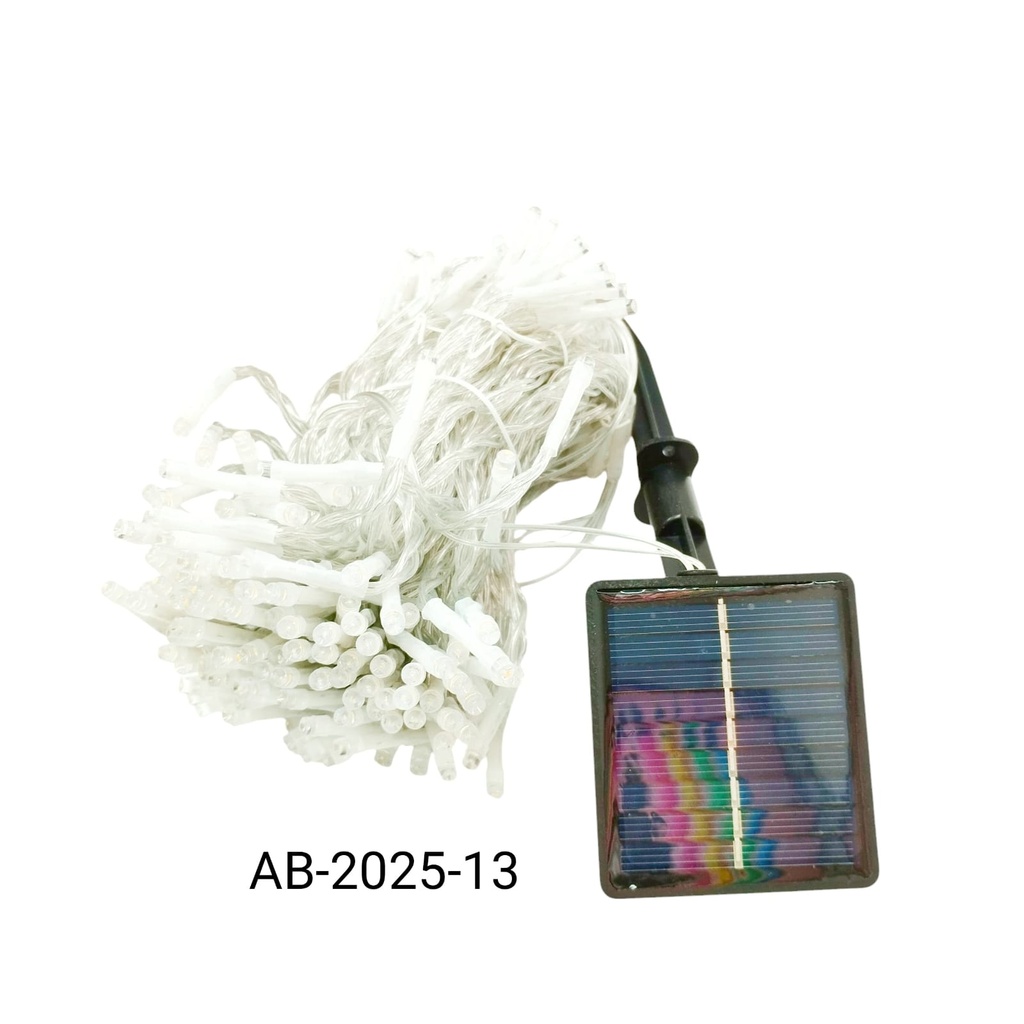 LUZ MULTICOLOR PANEL SOLAR