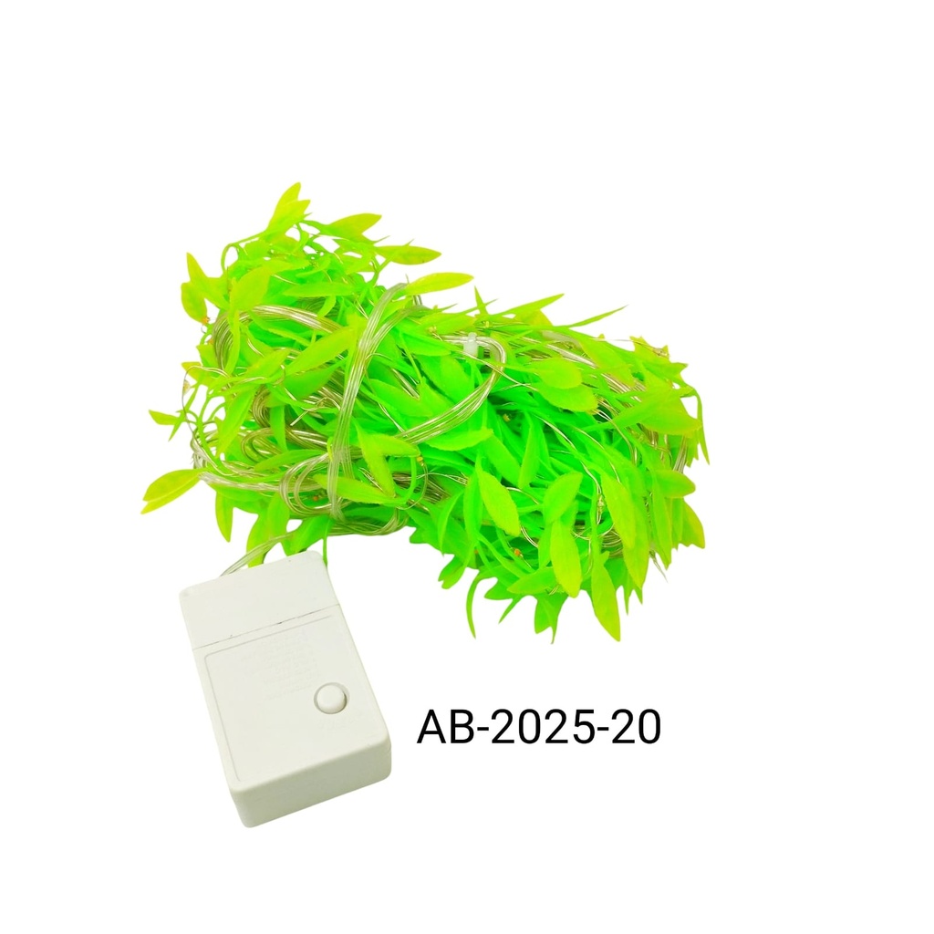 LUZ C/HOJAS MULTICOLOR